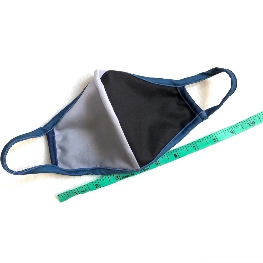 🔴 5 for $10 ONE Blue Grey and Black Face Mask
